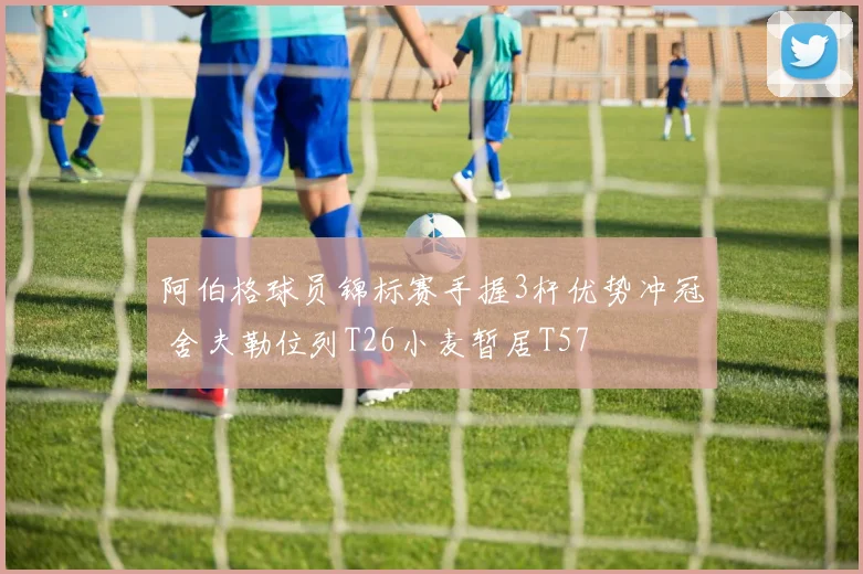 阿伯格球员锦标赛手握3杆优势冲冠 舍夫勒位列T26小麦暂居T57